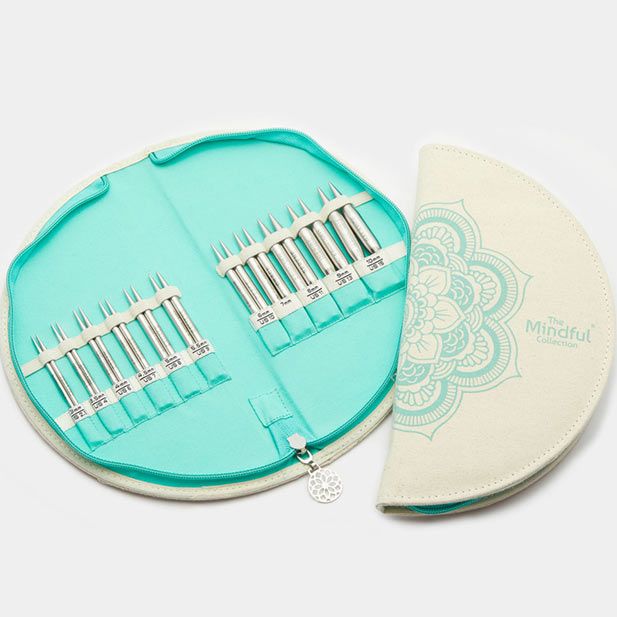 Set de Agujas Circulares Intercambiables de 10 cm - Warmth Colección Mindful de KnitPro - Imagen 3